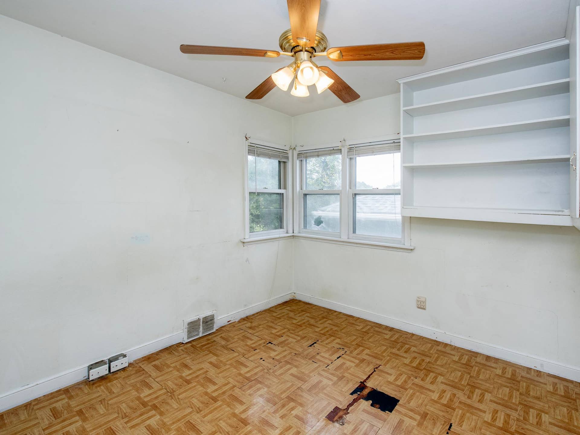 1 of 2 main level bedrooms