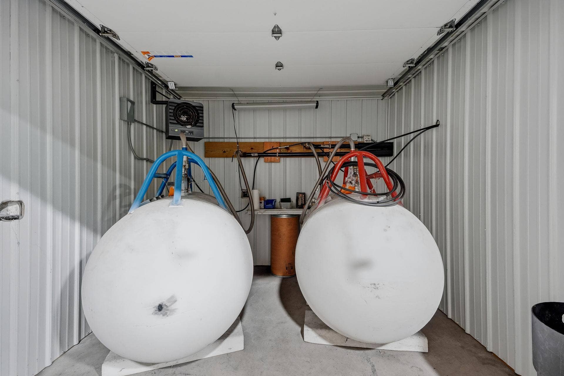 16658 11th Street NE, Little Falls, MN 56345 Inside Spray Foam Tank Room
