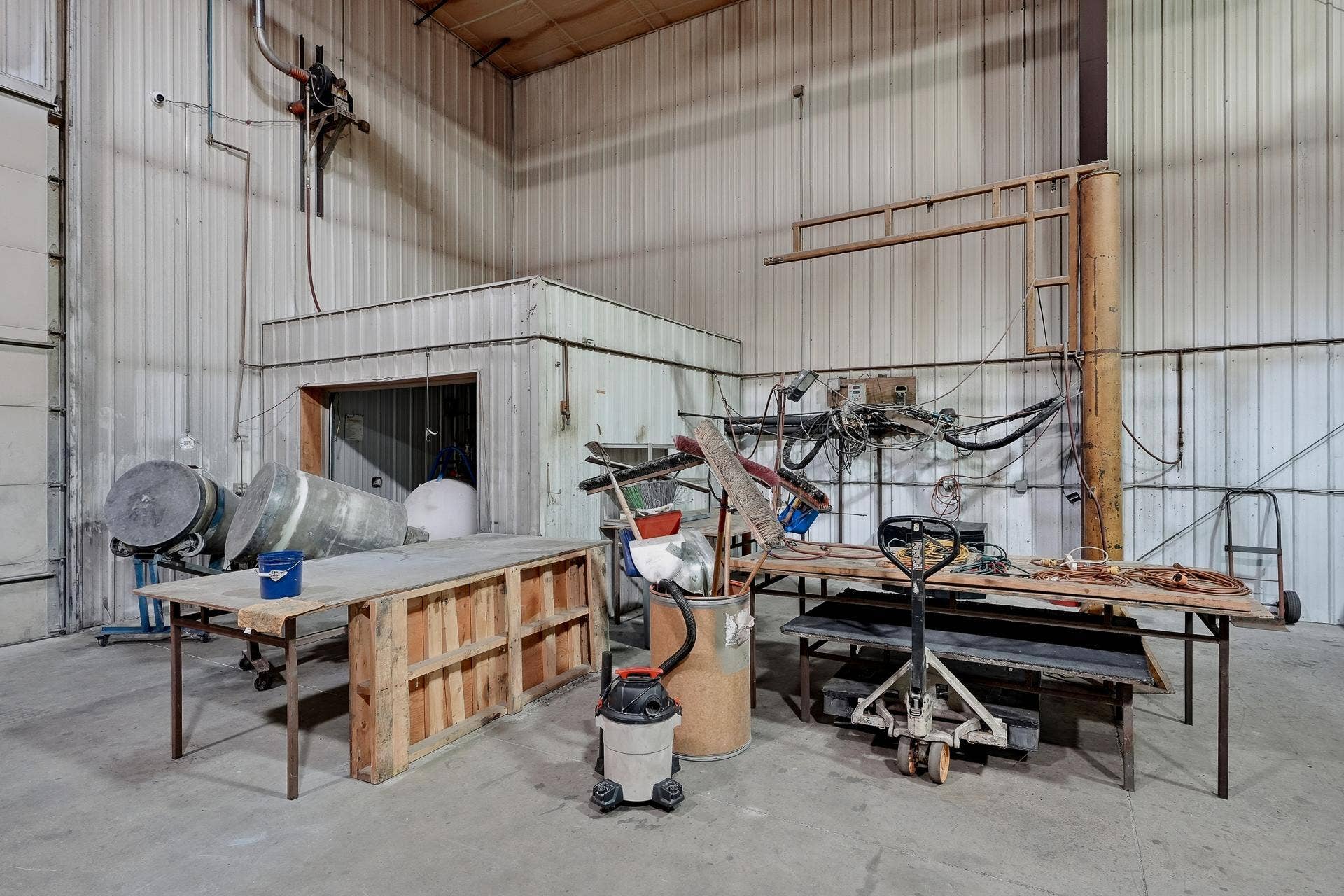 16658 11th Street NE, Little Falls, MN 56345 East Wing looking SE Spray Foam Injection Area
