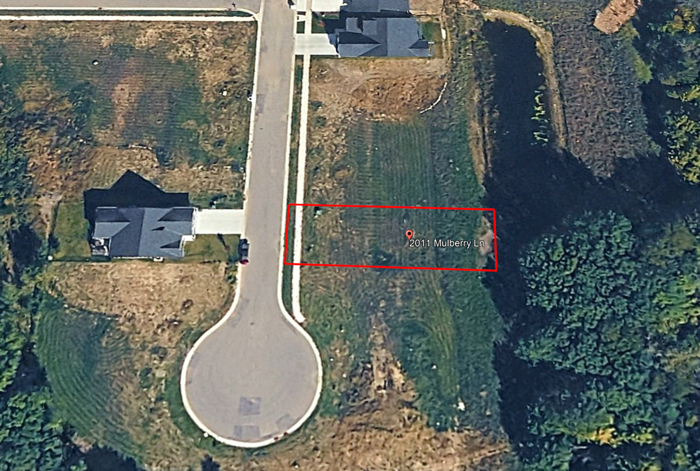 2011 Mulberry Lane, Carver, MN 55315 Approx Areial Lot Lines