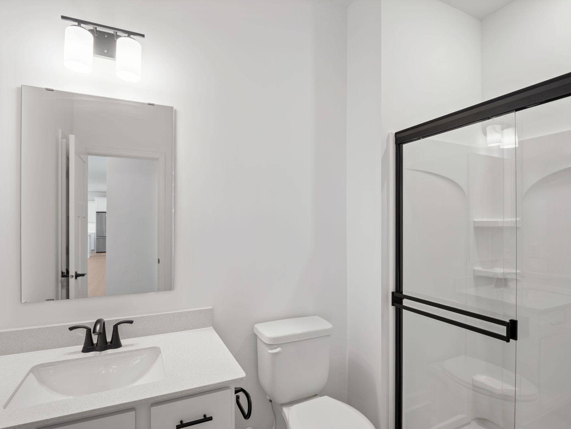 This bathroom is located on the the main floor, making it more convenient to accommodate guests and family members.