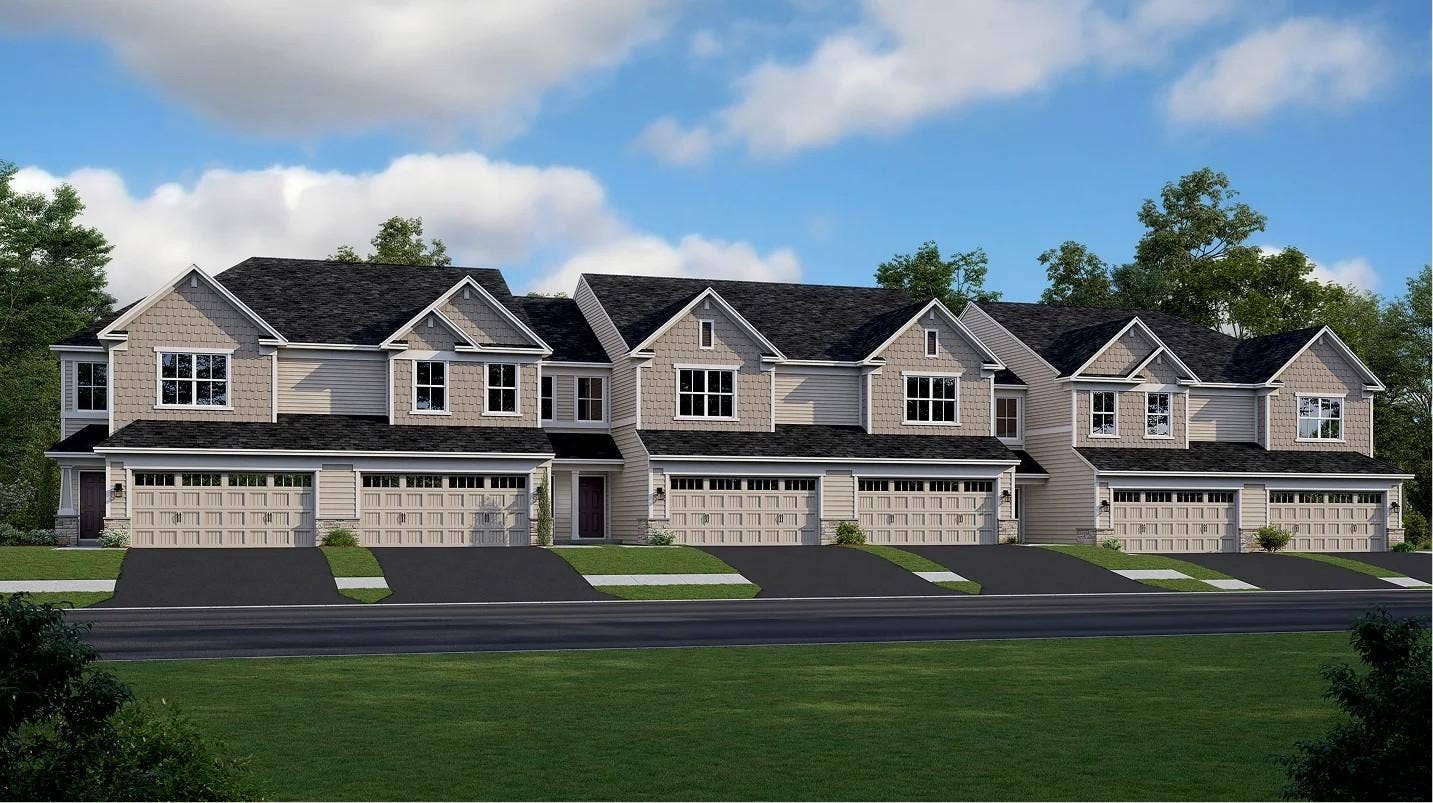 10551 Harbor Lane N, Maple Grove, MN 55369 (Exterior rendering, actual home's finishes will vary.)