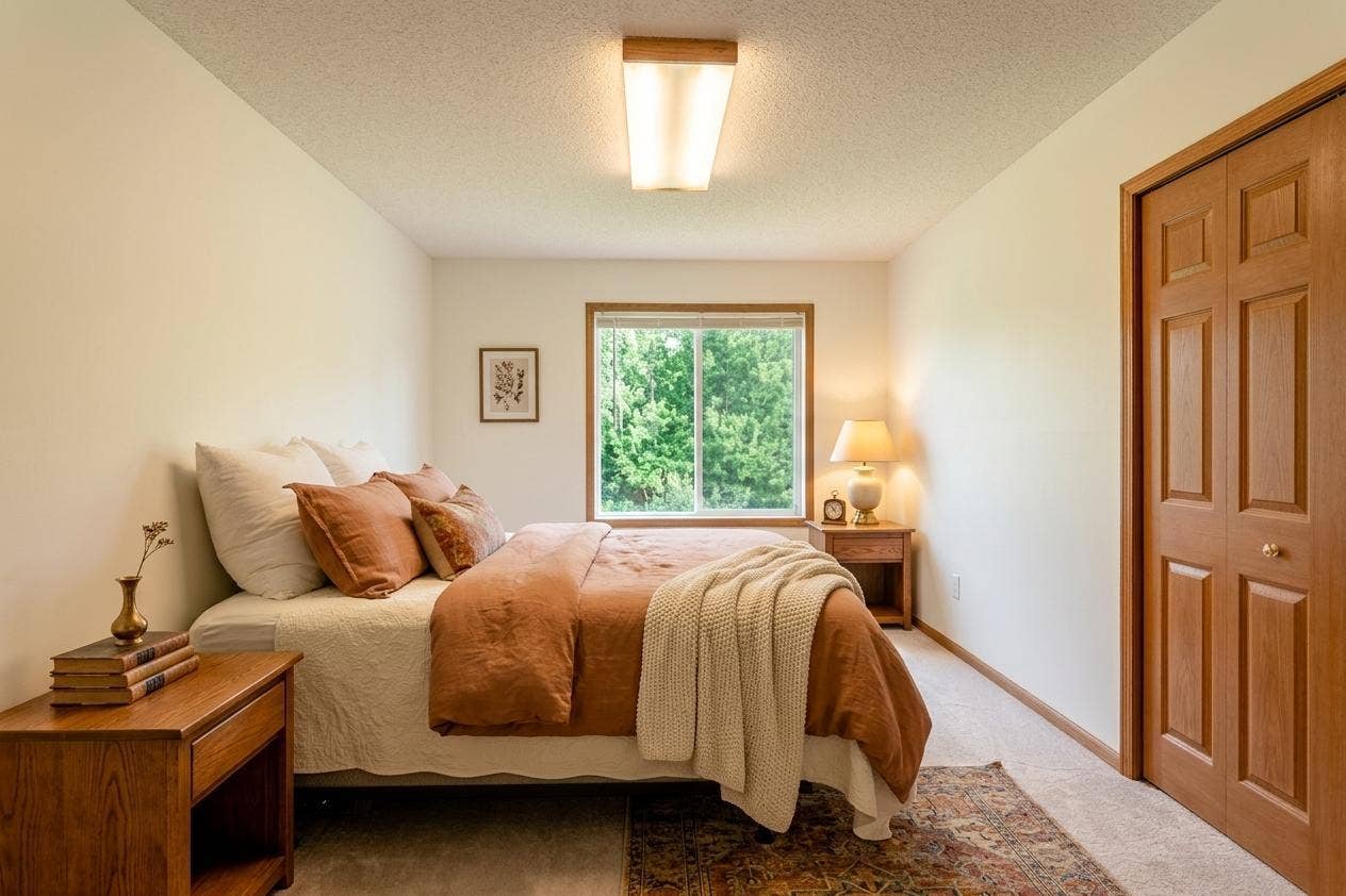 VIRTUALLY STAGED 2nd Bedroom