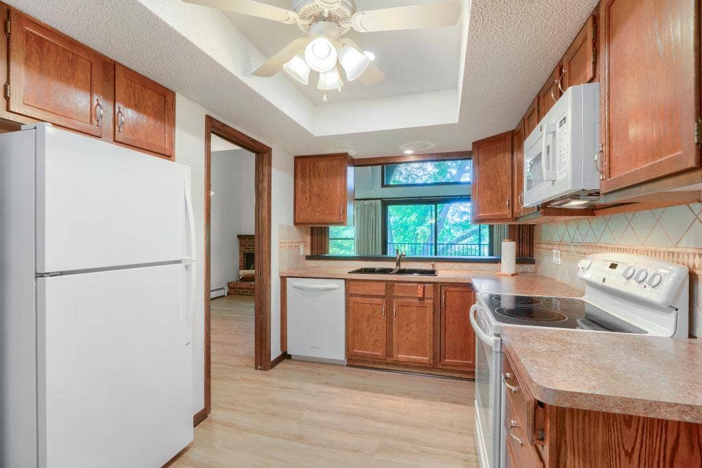 9600 Portland Avenue S, #317, Bloomington, MN 55420 Kitchen with new faucet and flooring