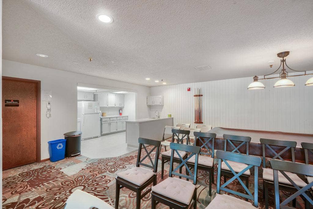 9600 Portland Avenue S, #317, Bloomington, MN 55420 Community room has a full kitchen, access to a guest suite for overnight guests and a patio for outdoor use. A fantastic feature of the building.