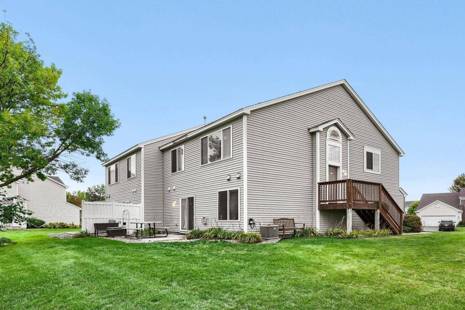 15663 Finch Avenue, Apple Valley, MN 55124 Back view of the house