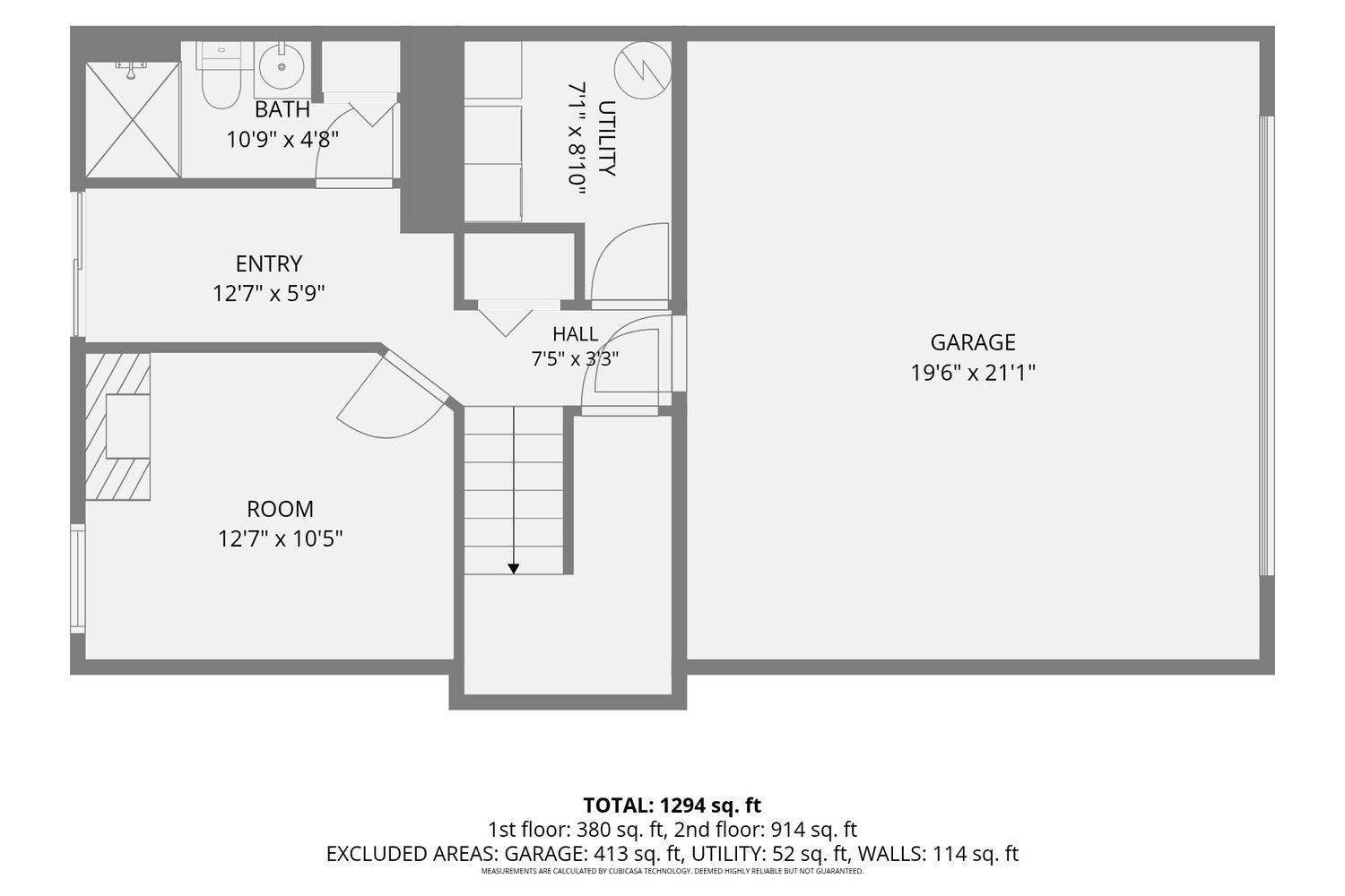 15663 Finch Avenue, Apple Valley, MN 55124 Floor plan lower level.