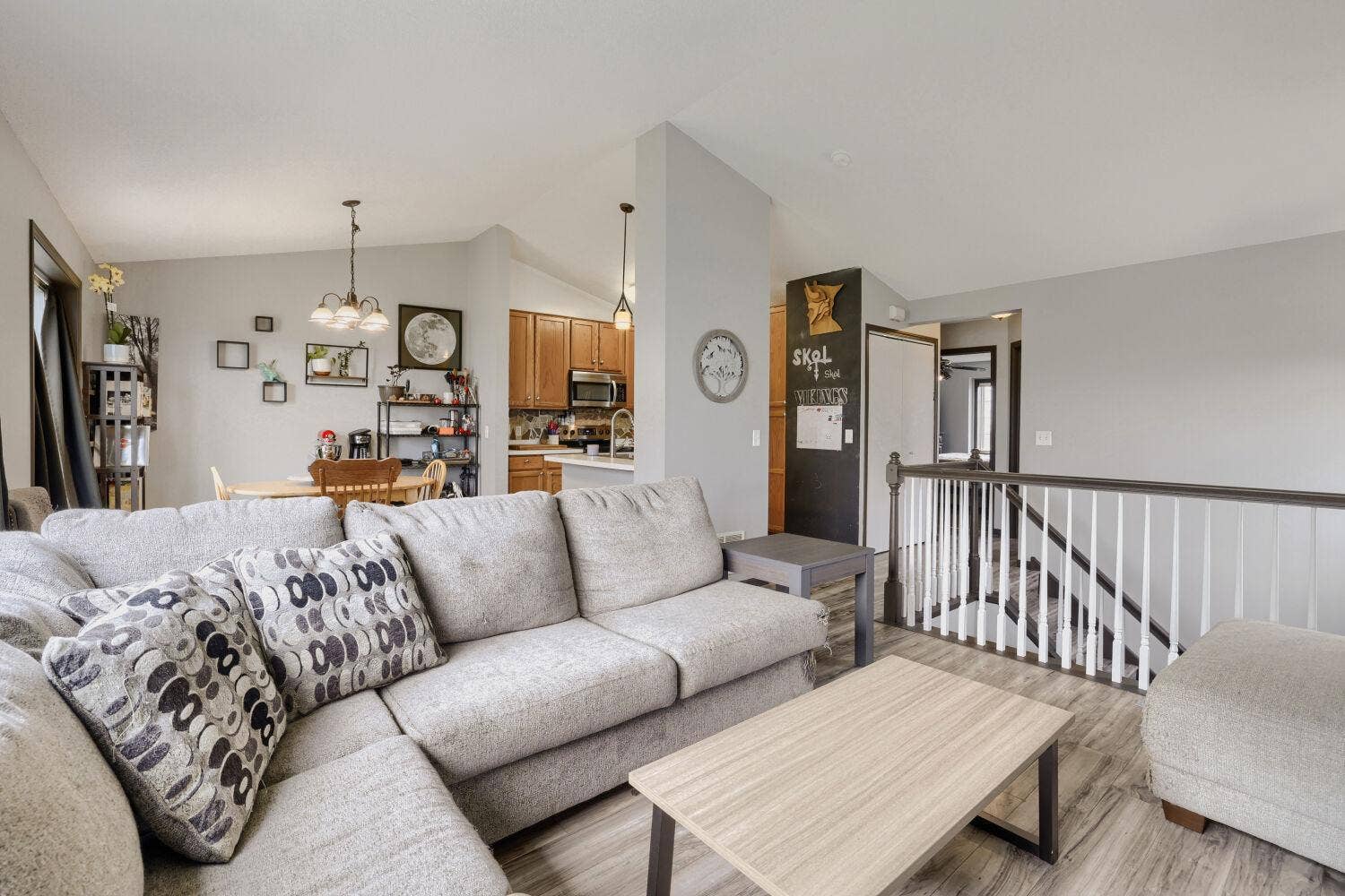 15663 Finch Avenue, Apple Valley, MN 55124 Open space for the family and friends to all hang out together.