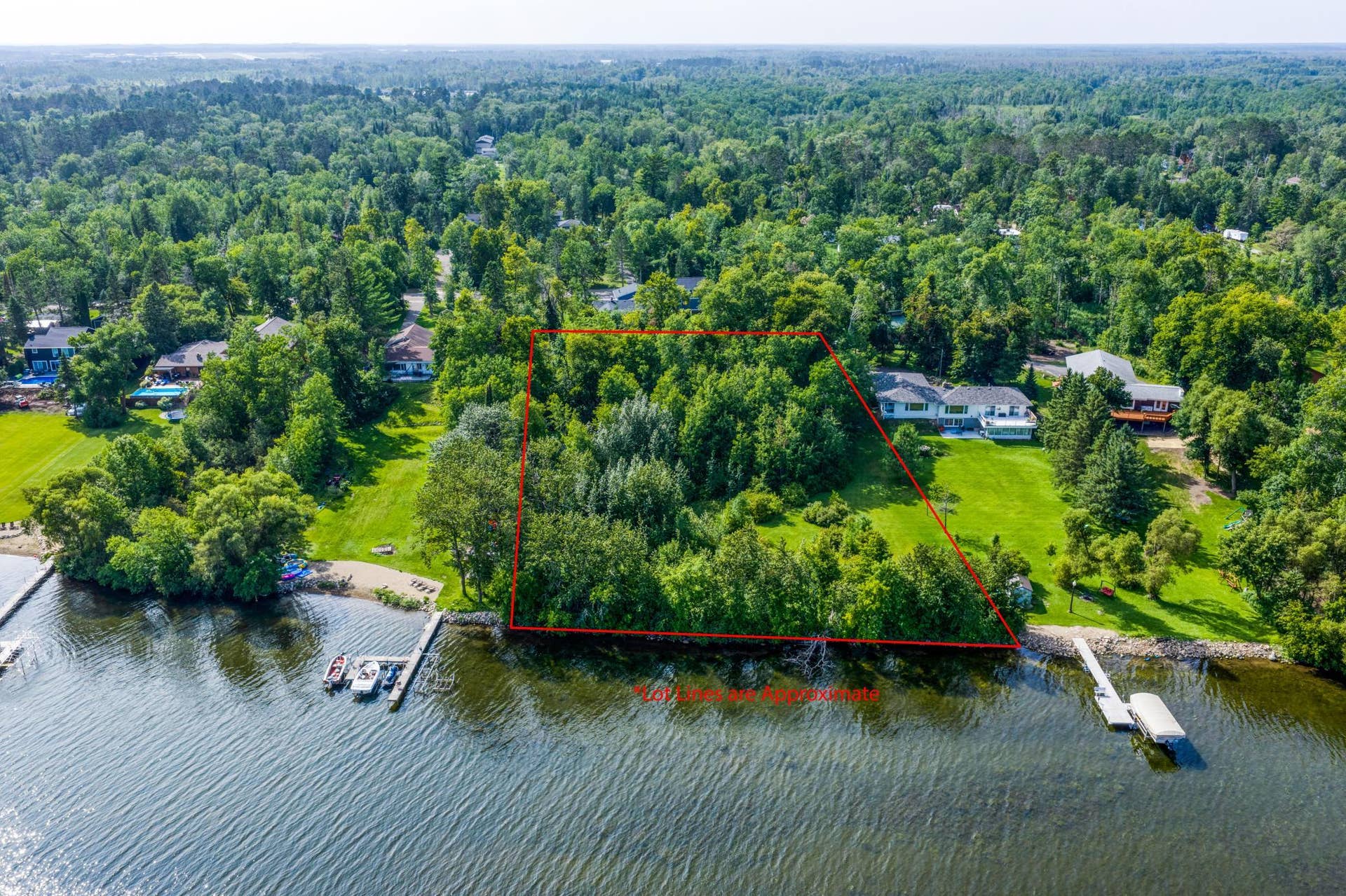 5316 Birchmont Drive NE, Bemidji, MN 56601 Approx Lot Lines.jpg