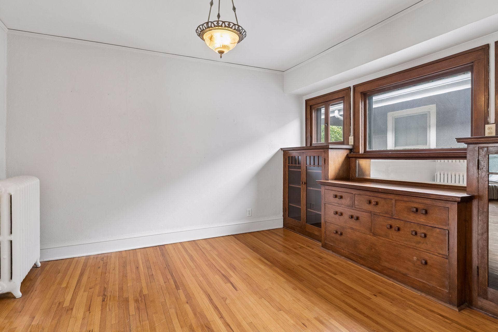 Classic Dining Buffet and Bookcases