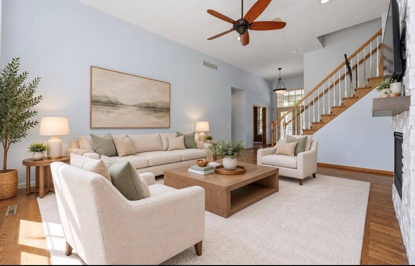 2715 Edgewater Bay, Woodbury, MN 55125 Virtual staged room