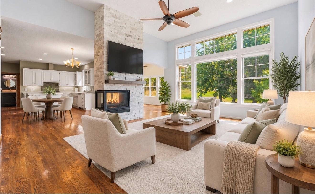 2715 Edgewater Bay, Woodbury, MN 55125 Virtual staged room