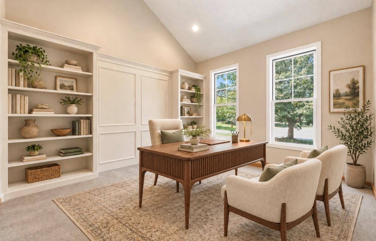 2715 Edgewater Bay, Woodbury, MN 55125 Virtual staged office