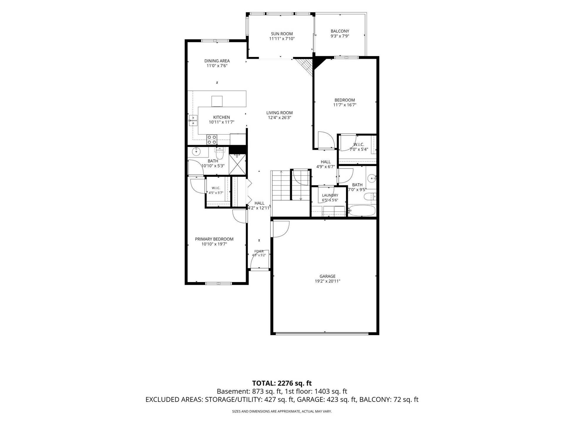 1105 Iris Drive, White Bear Lake, MN 55127 2nd_floor_1105_iris_drive_white_bear_township_with_dim.jpg