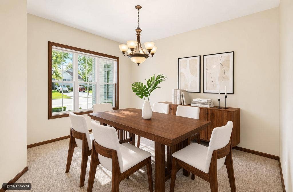 10548 Noble Circle N, Brooklyn Park, MN 55443 Bright and inviting informal dining area with an open layout, perfect for everyday meals and casual gatherings.