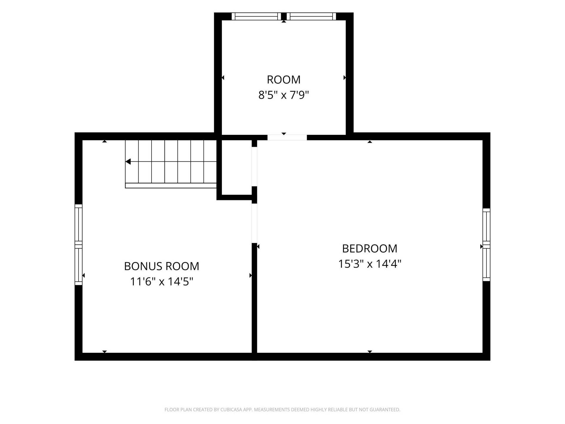 Upper Level Floorplan