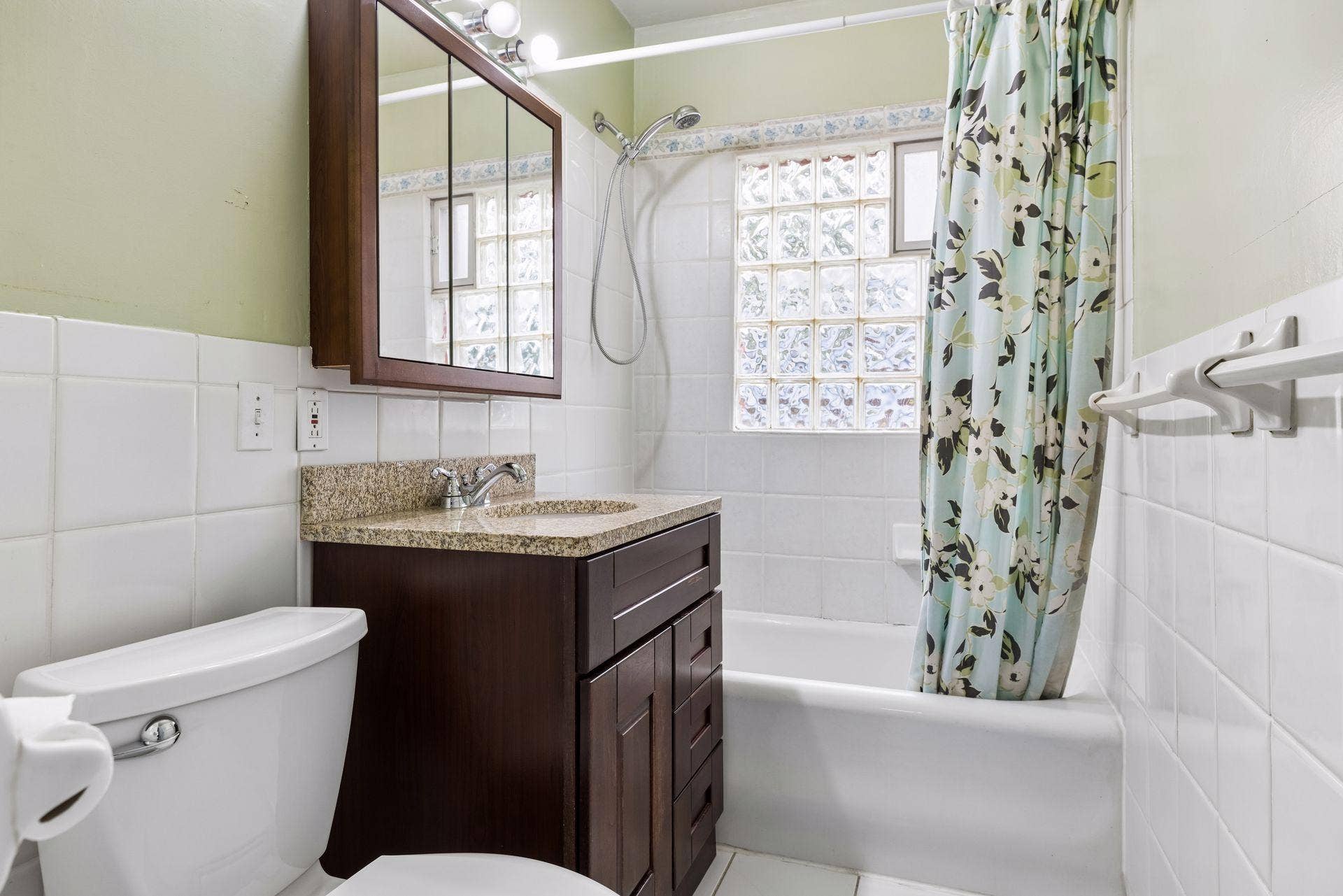 Main level bathroom redone in 2013.