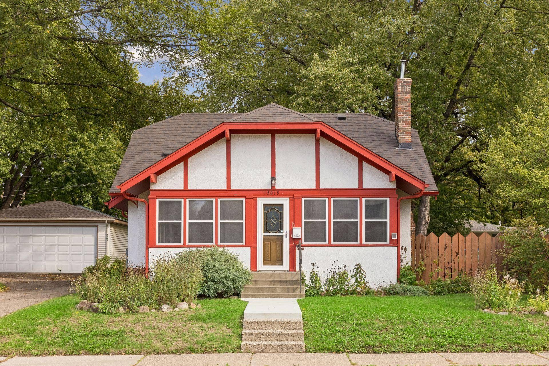 View of the front of the home.