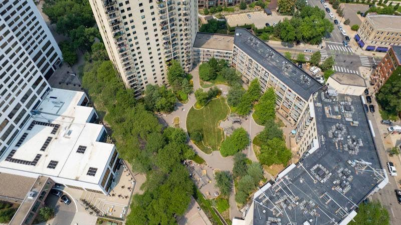 1200 Nicollet Mall, #221, 45, Minneapolis, MN 55403 Resident Only Courtyard next to Loring Greenway