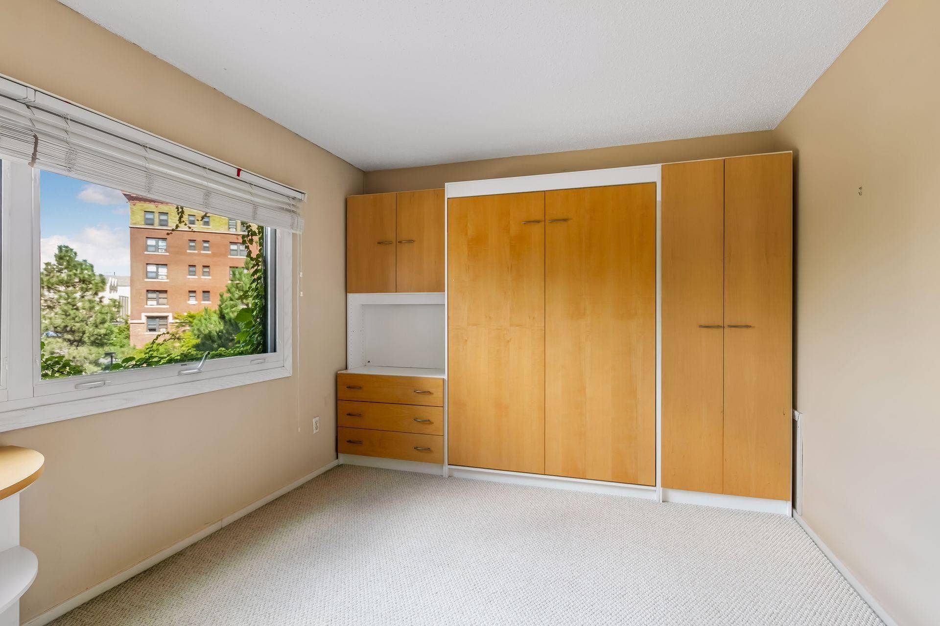 1200 Nicollet Mall, #221, 45, Minneapolis, MN 55403 2nd bedroom w/ Murphy bed stowed