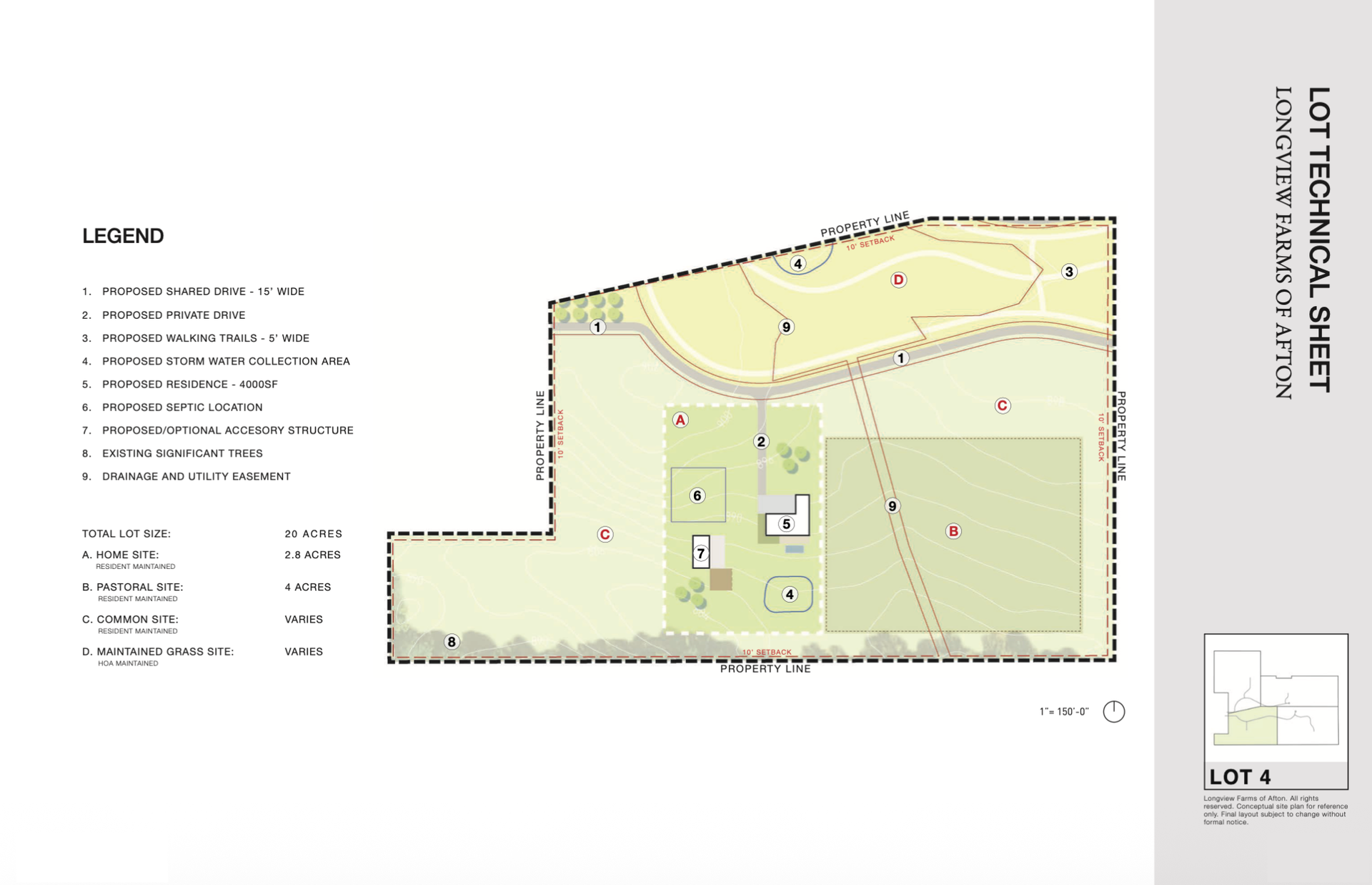 TBD 10th Street, Afton, MN 55001 Longview Lot 4 Technical Sheet