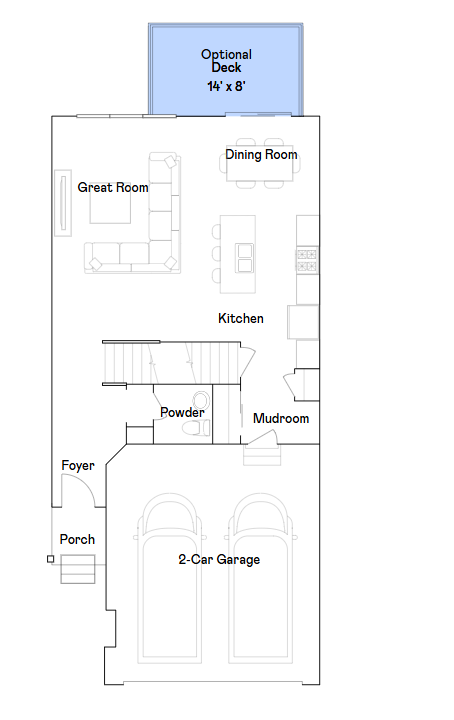 4226 Hayward Avenue N, Oakdale, MN 55128 Taylor main level floorplan