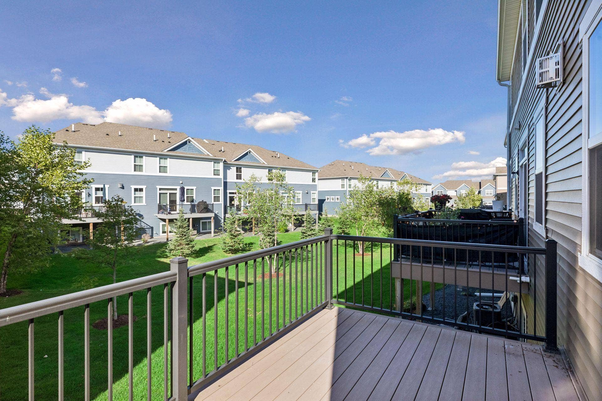 4297 Corn Silk Lane, Woodbury, MN 55129 Deck overlooking green space