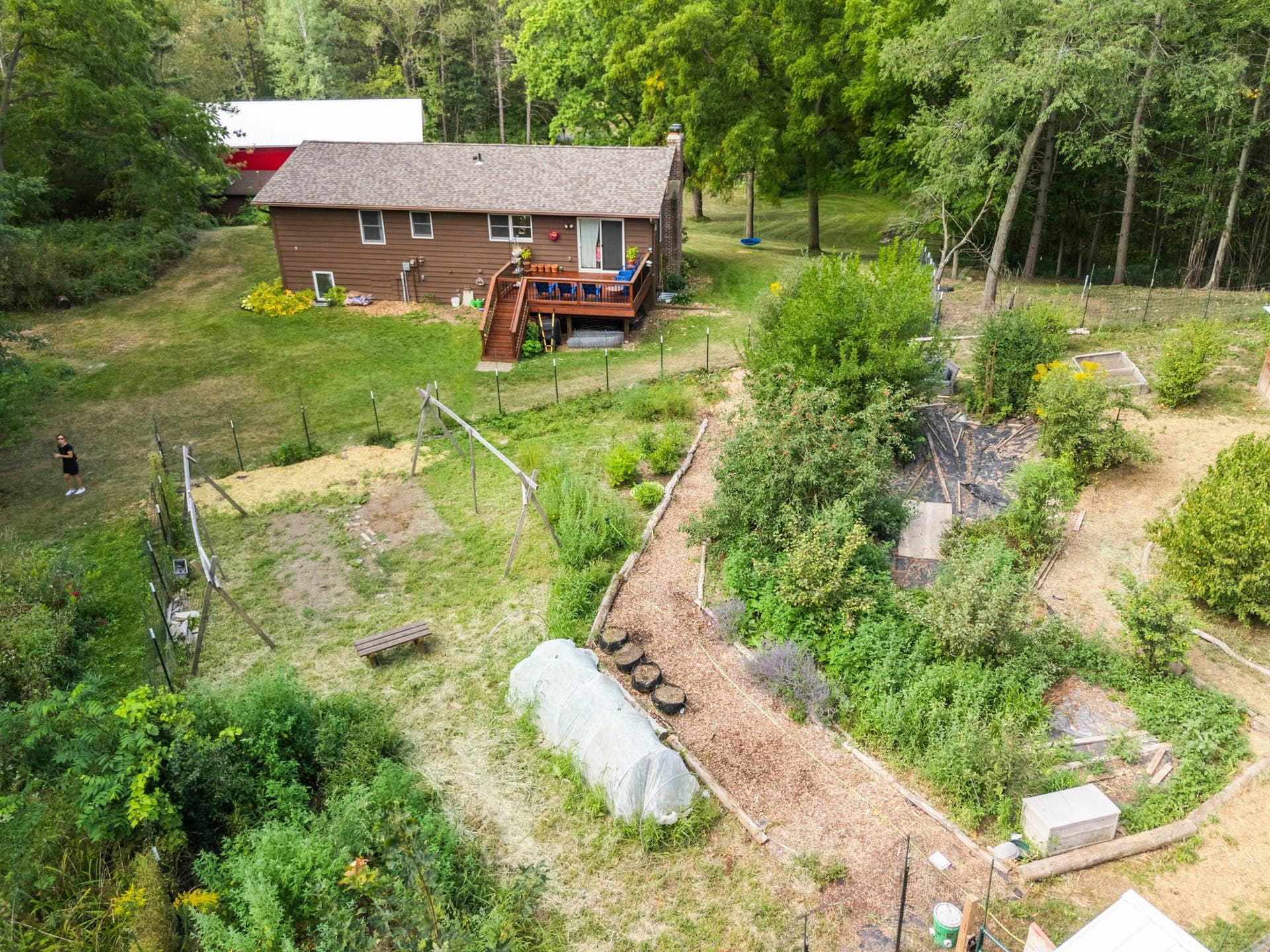 1373 Pine View Trail, Houlton, WI 54082 lots of natural trees and plants