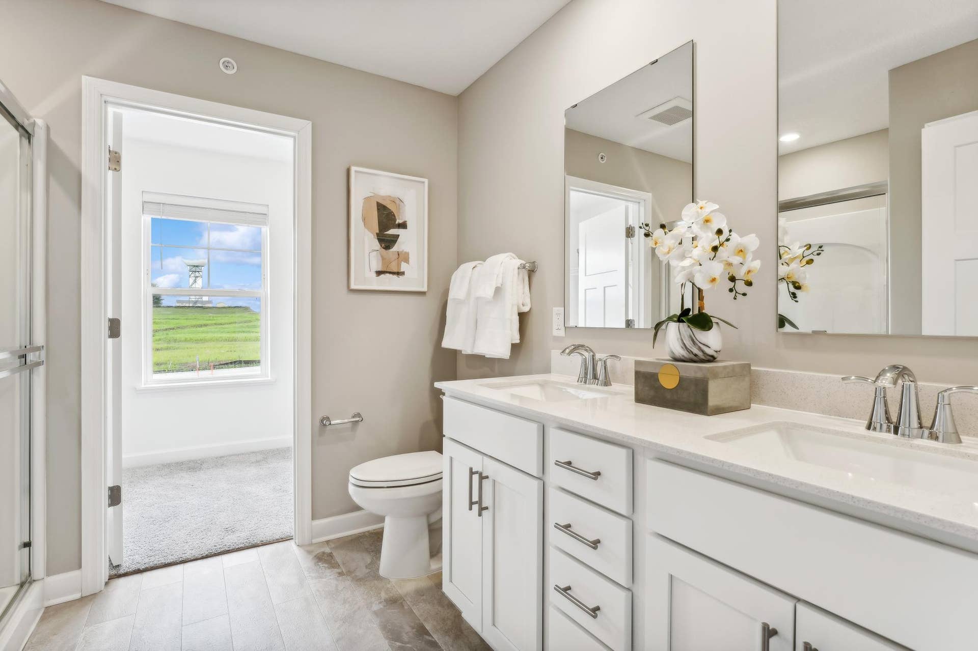 5431 Long Pointe Pass, Woodbury, MN 55129 (Photo of a model home, actual homes finishes will vary) Another view of the primary bath!