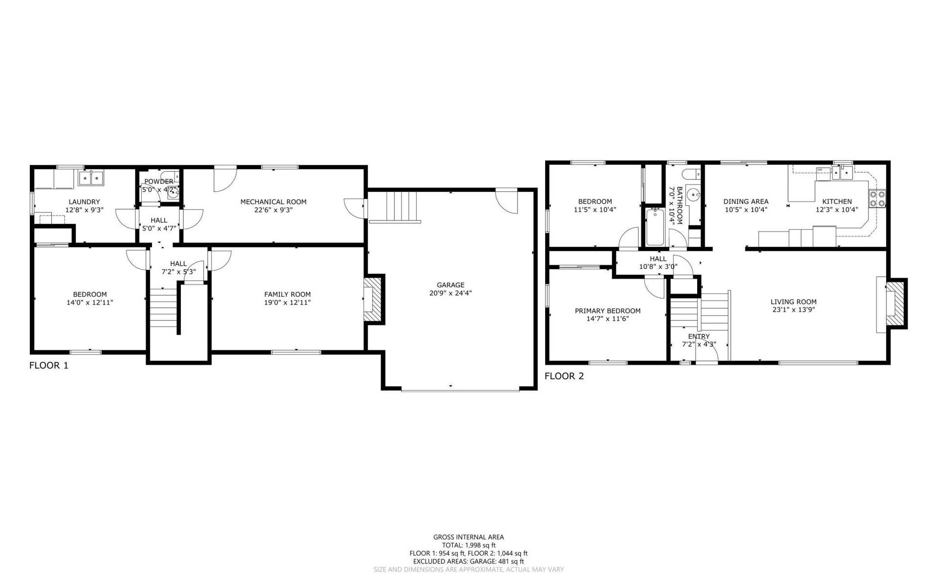 8033 Douglas Drive N, Brooklyn Park, MN 55443 Combined Elevations