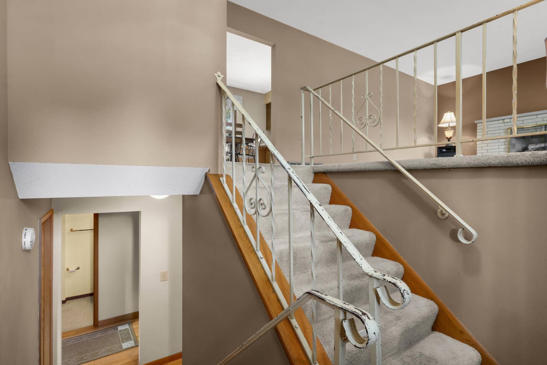 8033 Douglas Drive N, Brooklyn Park, MN 55443 Let's go downstairs.
