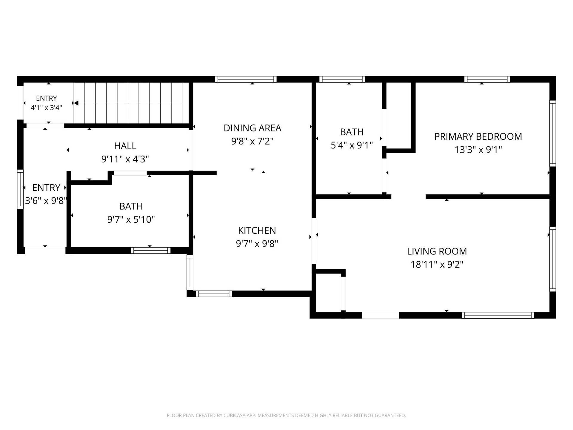 Main Level Floor Plan