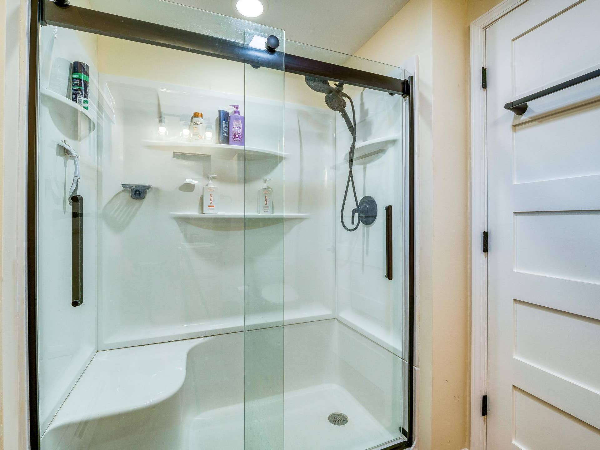 Walk in Shower on Main Level