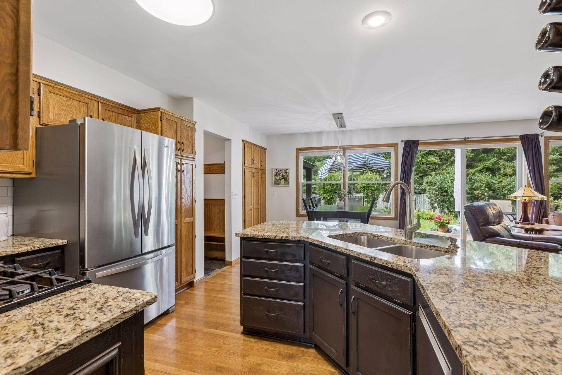 1008 Eagle Ridge Court, Stillwater, MN 55082 Enjoy backyard views right from the kitchen and dining areathe mature landscaping creates such a private, peaceful setting.