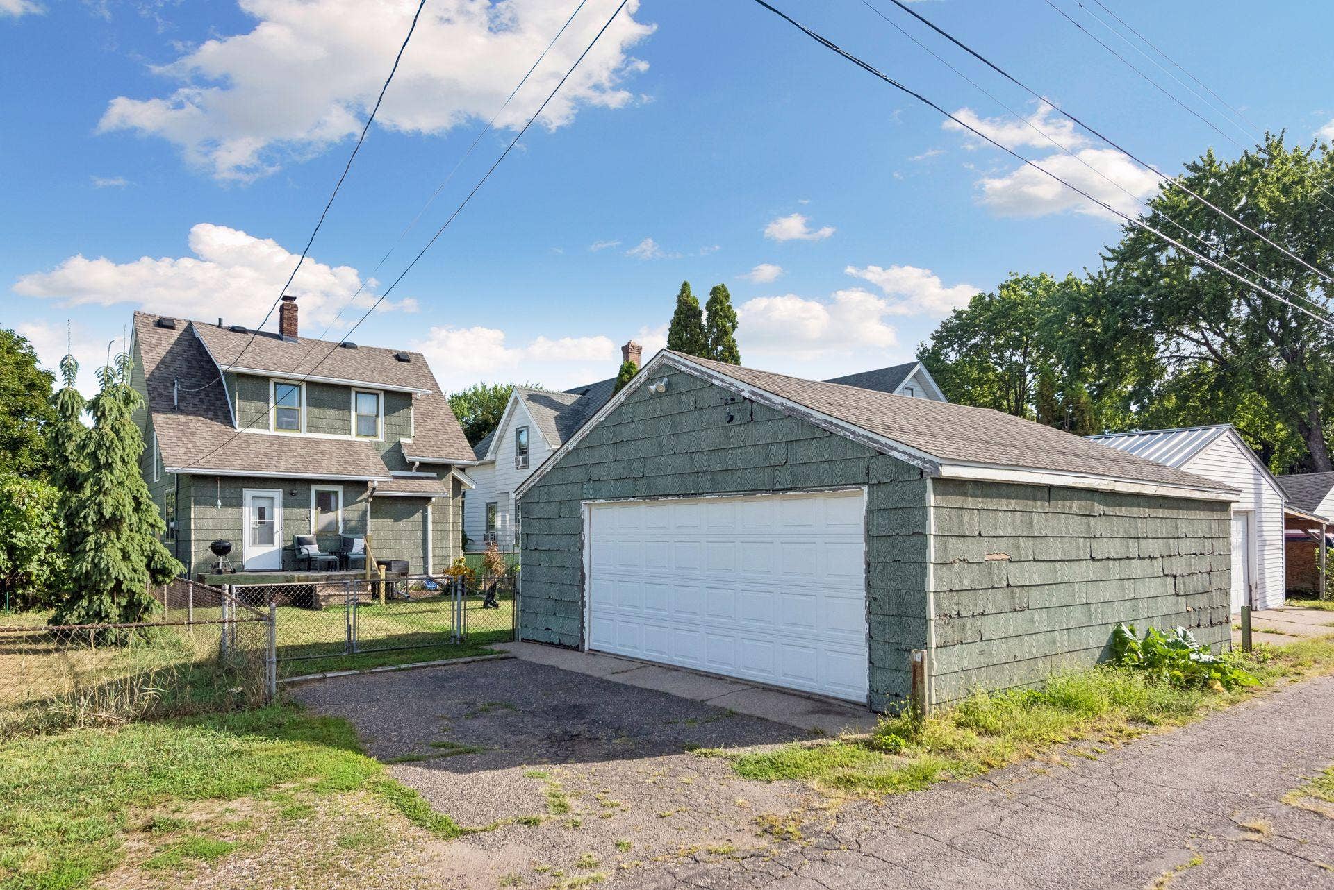 2 car garage