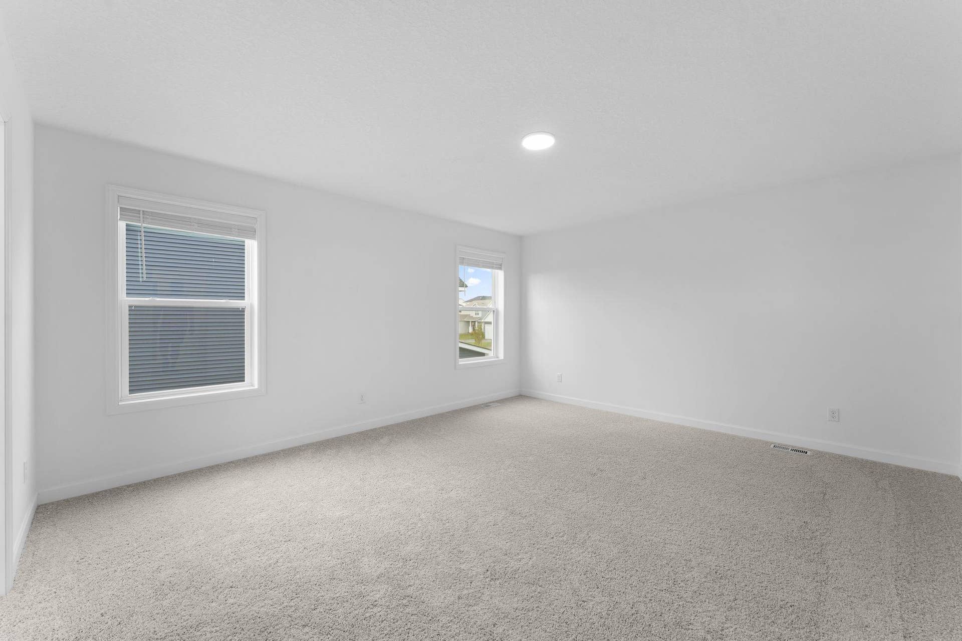 With a private location on the second floor, the owners suite delivers a tranquil retreat with access to a full bathroom and a walk-in closet.