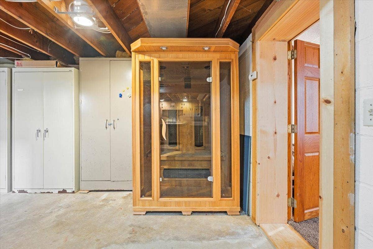 4090 Highland Avenue, White Bear Lake, MN 55110 Free standing 2 person sauna. Could be negotiated in the sale but as of now, seller to keep