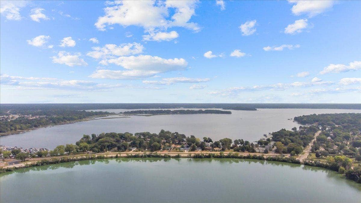 4090 Highland Avenue, White Bear Lake, MN 55110 State Highway 61, separating Goose Lake from White Bear Lake