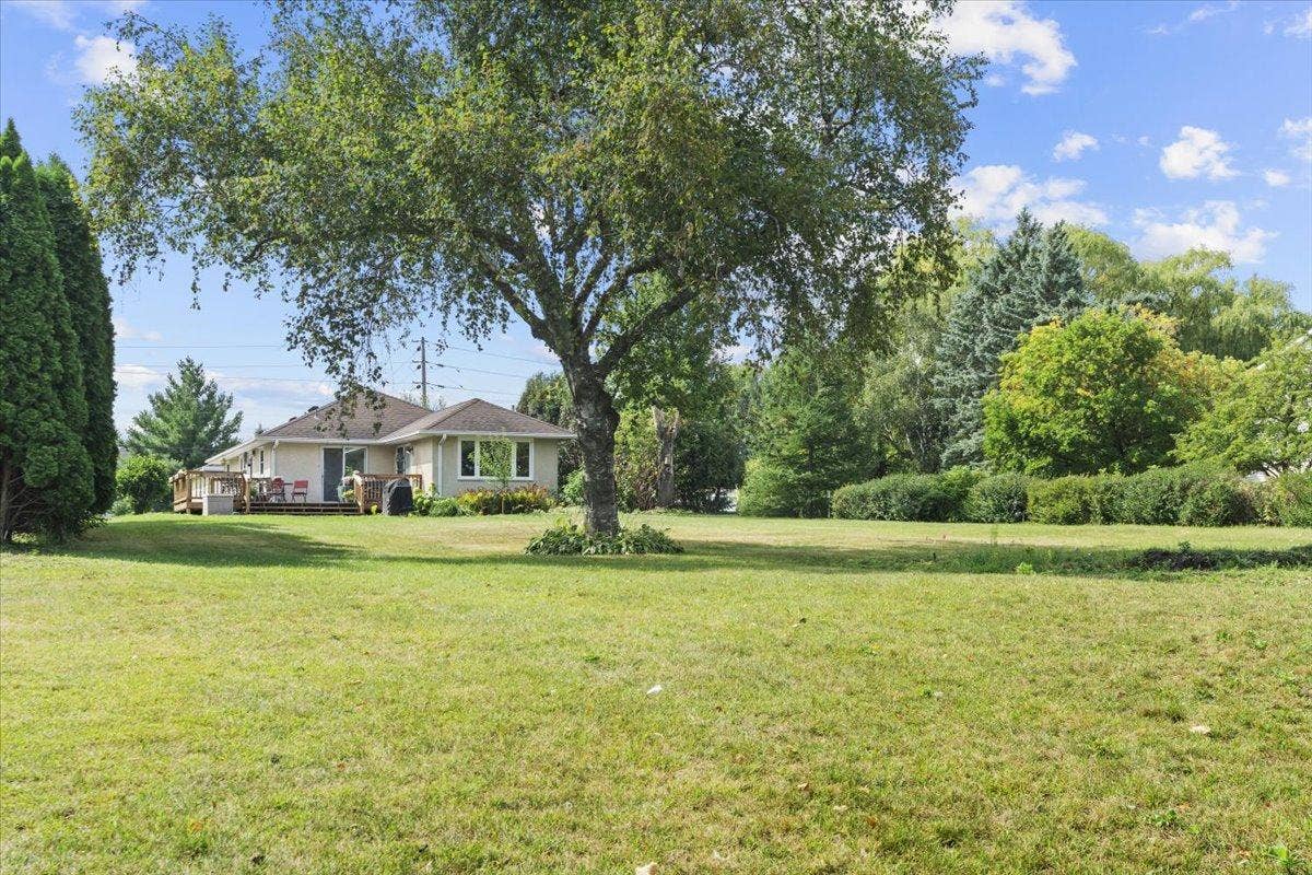 4090 Highland Avenue, White Bear Lake, MN 55110 Backyard. The possibilities are endless with this nice flat space