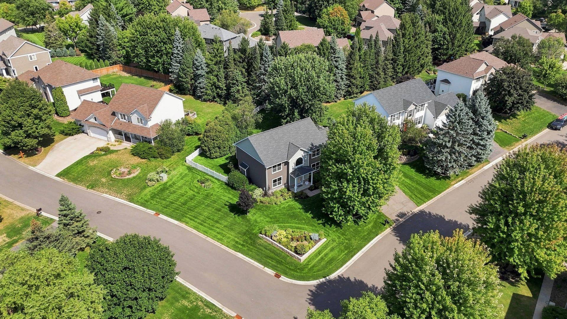 5294 Marquess Trail N, Lake Elmo, MN 55042 Aerial View - Corner Lot!