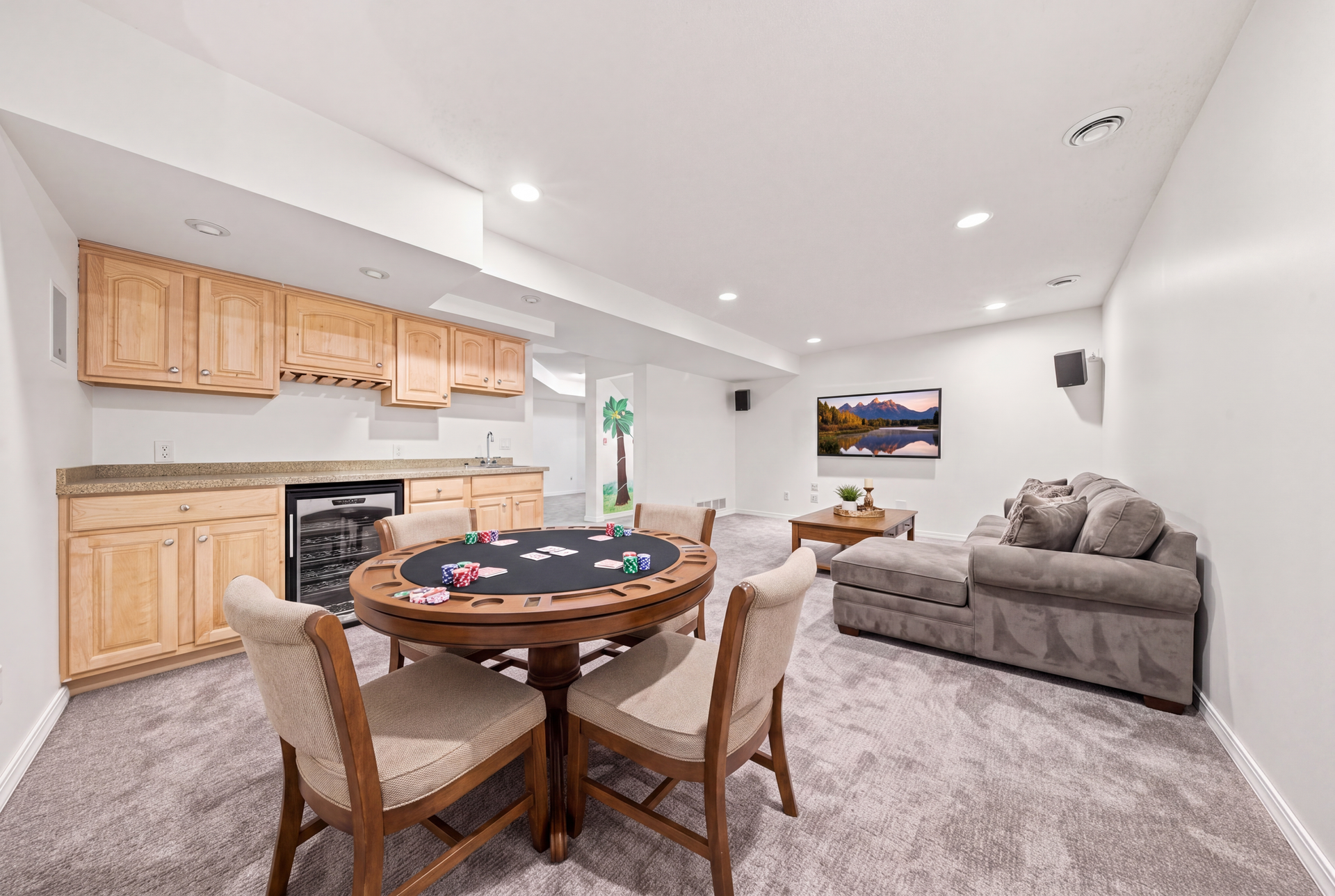 5294 Marquess Trail N, Lake Elmo, MN 55042 Recreation Room - Basement (Virtually Staged)