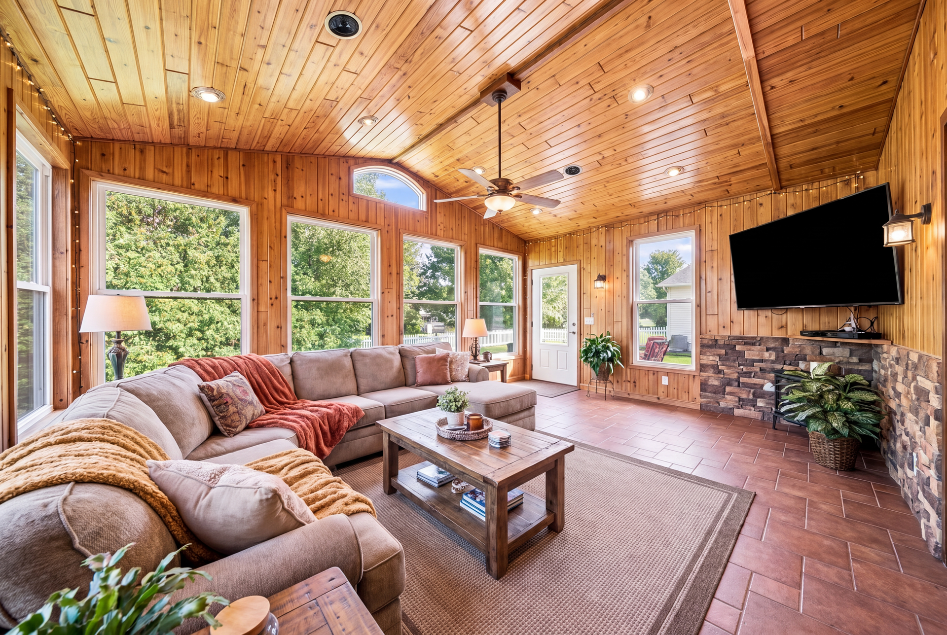 5294 Marquess Trail N, Lake Elmo, MN 55042 4-Season Porch (Virtually Staged)