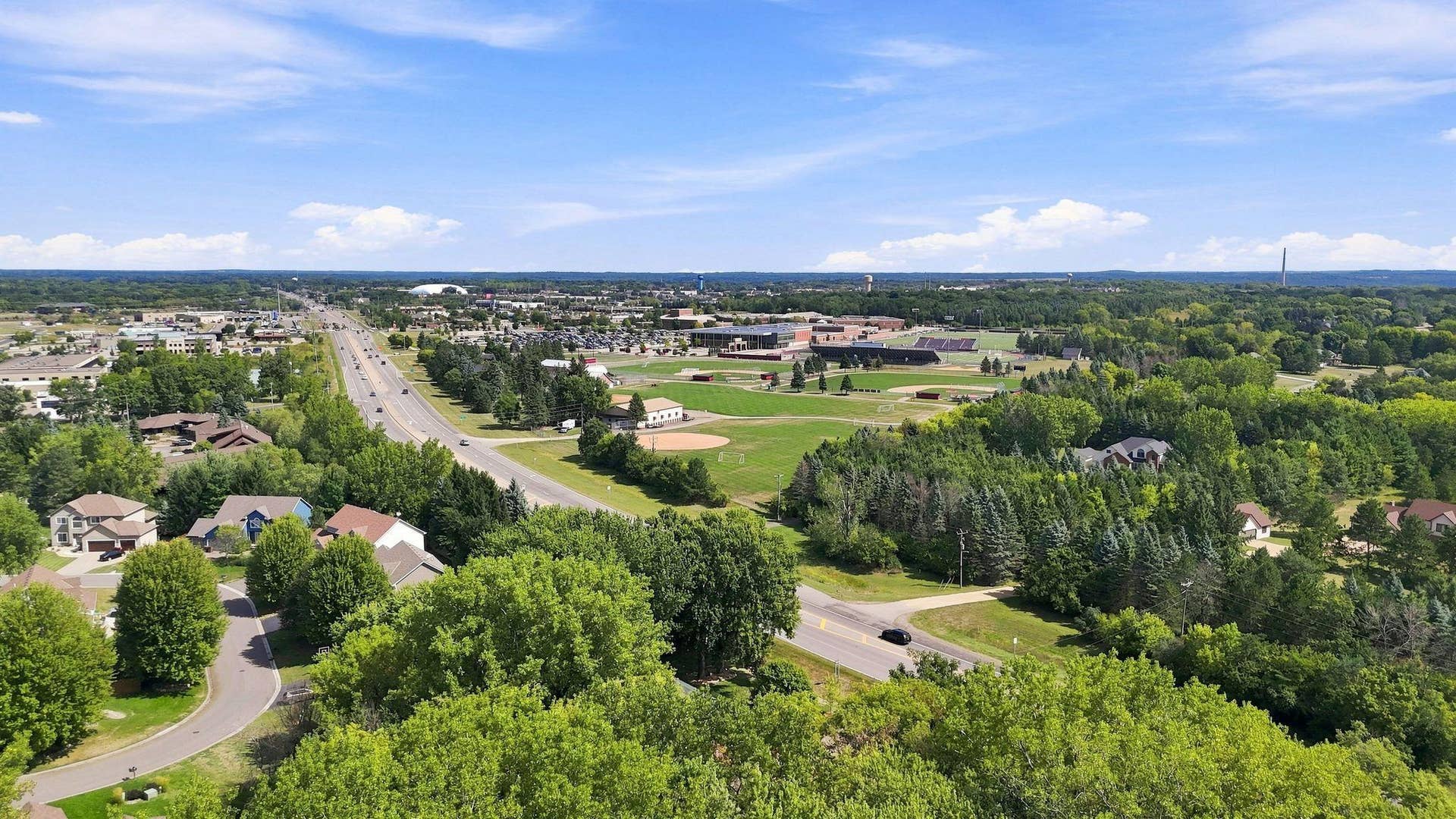 5294 Marquess Trail N, Lake Elmo, MN 55042 Aerial View - Stillwater High School
