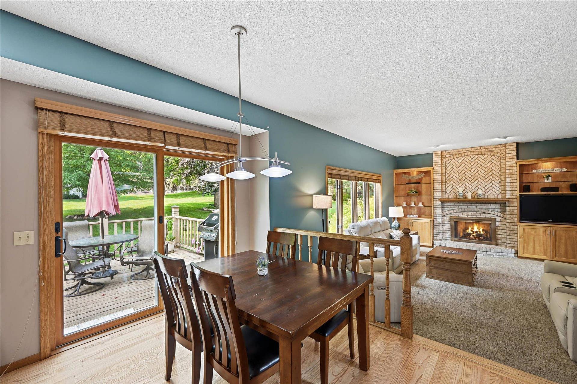 11412 Louisiana Avenue S, Bloomington, MN 55438 The open connection between the kitchen and family room makes it easy to stay connected while cooking, dining, and entertaining.