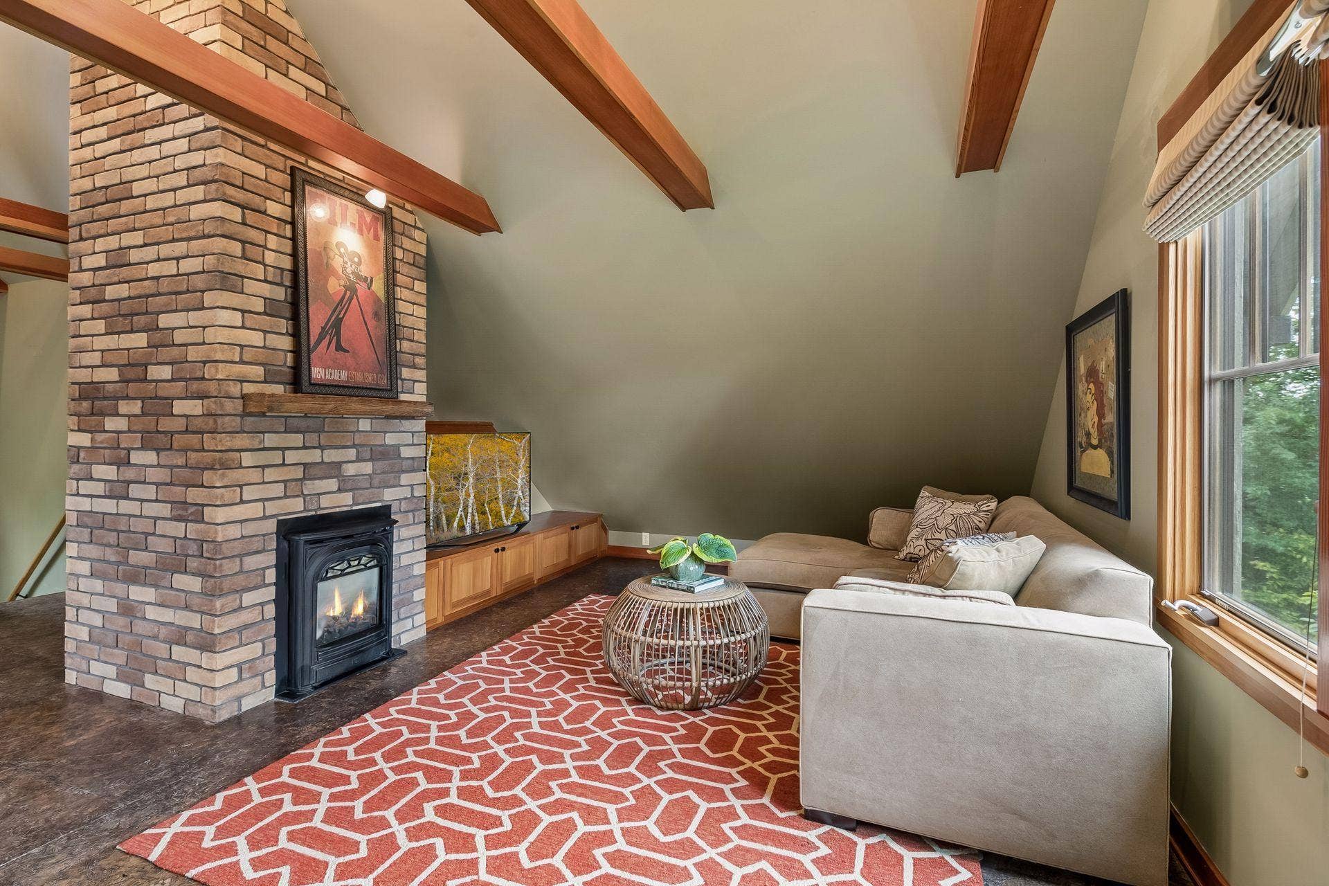 3223 Blaisdell Avenue, 48, Minneapolis, MN 55408 A gas fireplace makes the third floor especially inviting.