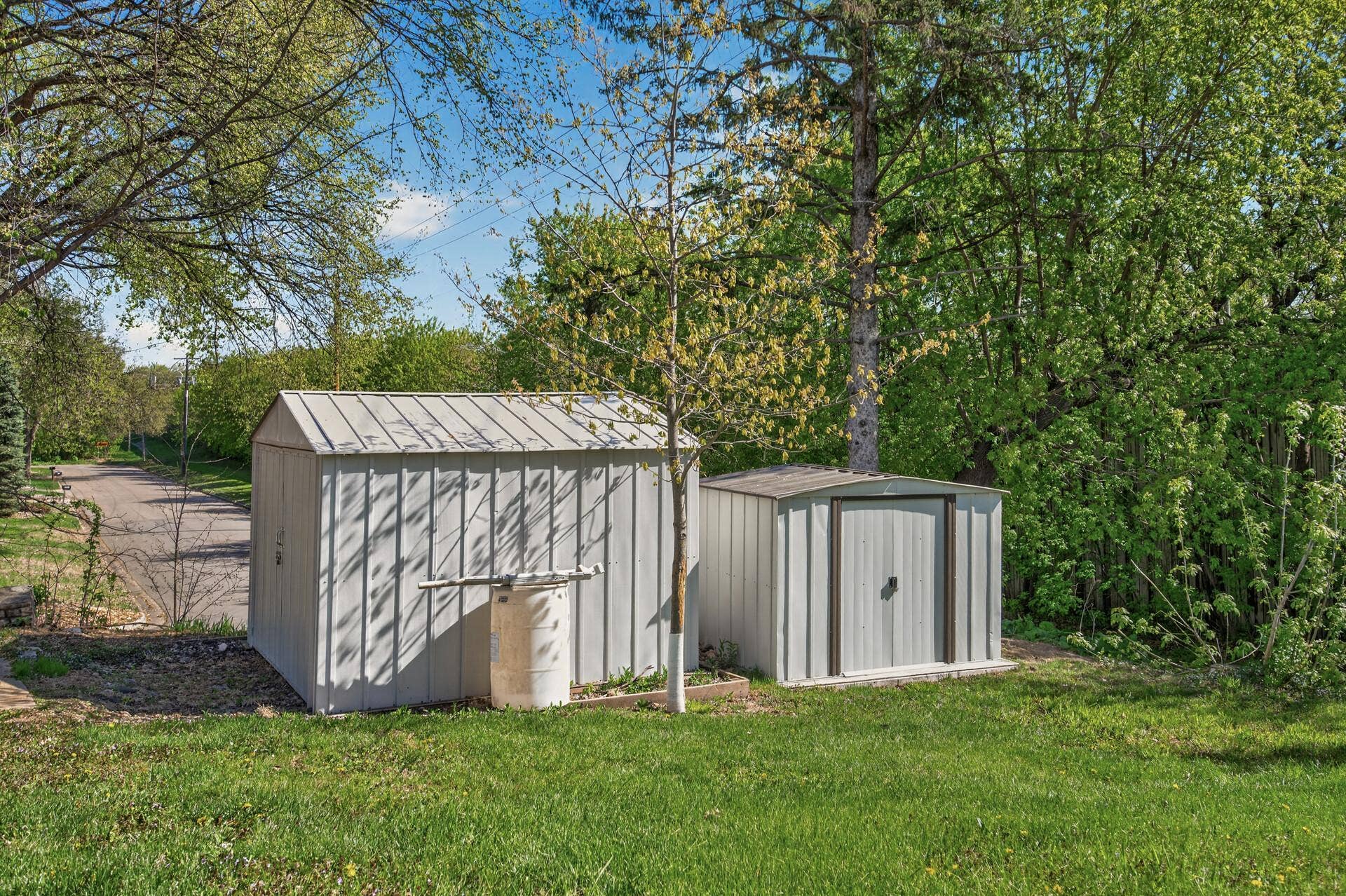 2580 Winfield Avenue, Golden Valley, MN 55422 Two, yes two, storage sheds for all your toys