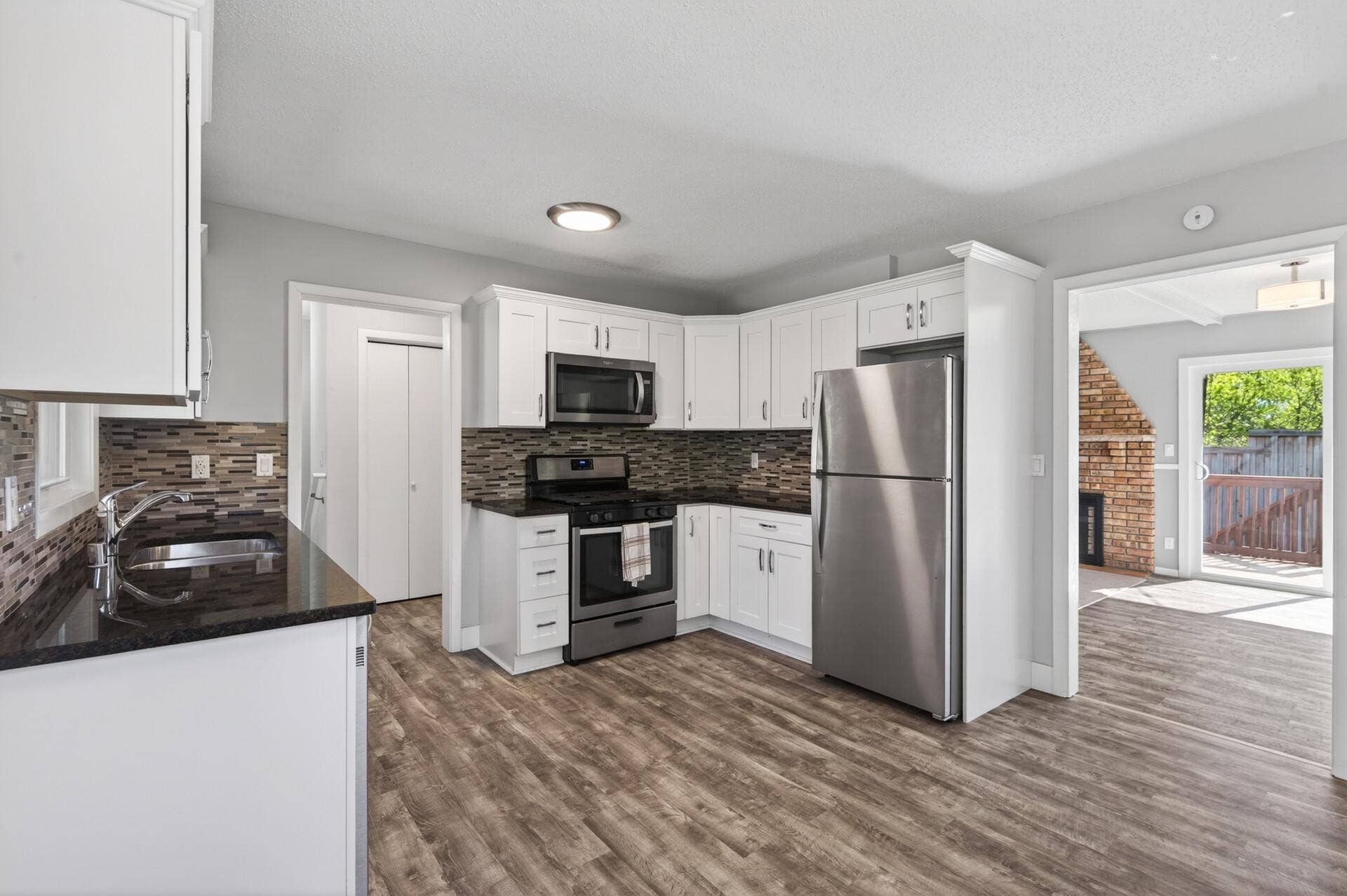 2580 Winfield Avenue, Golden Valley, MN 55422 Clean white kitchen with lots of storage