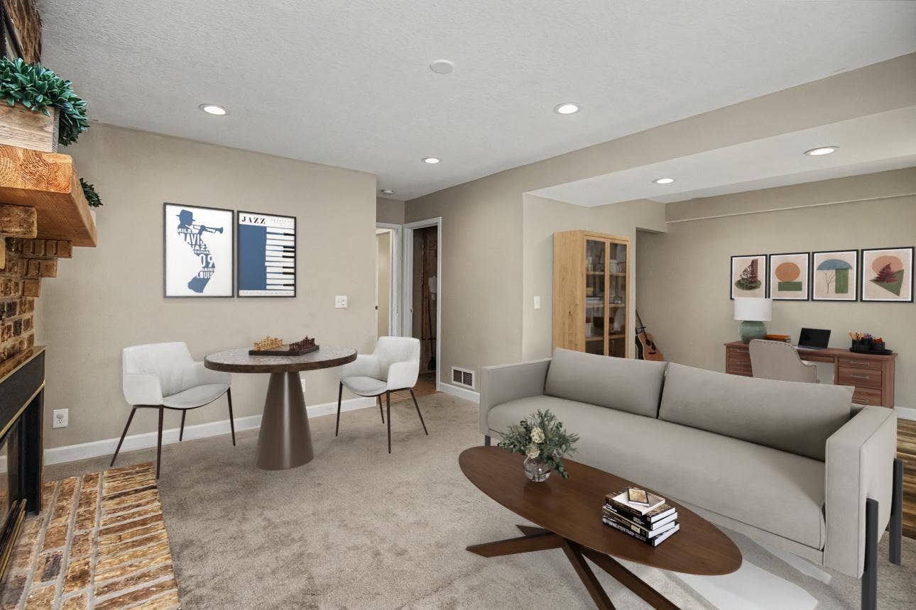 2819 Wimbledon Ridge, Woodbury, MN 55125 Virtually Staged - Family Room