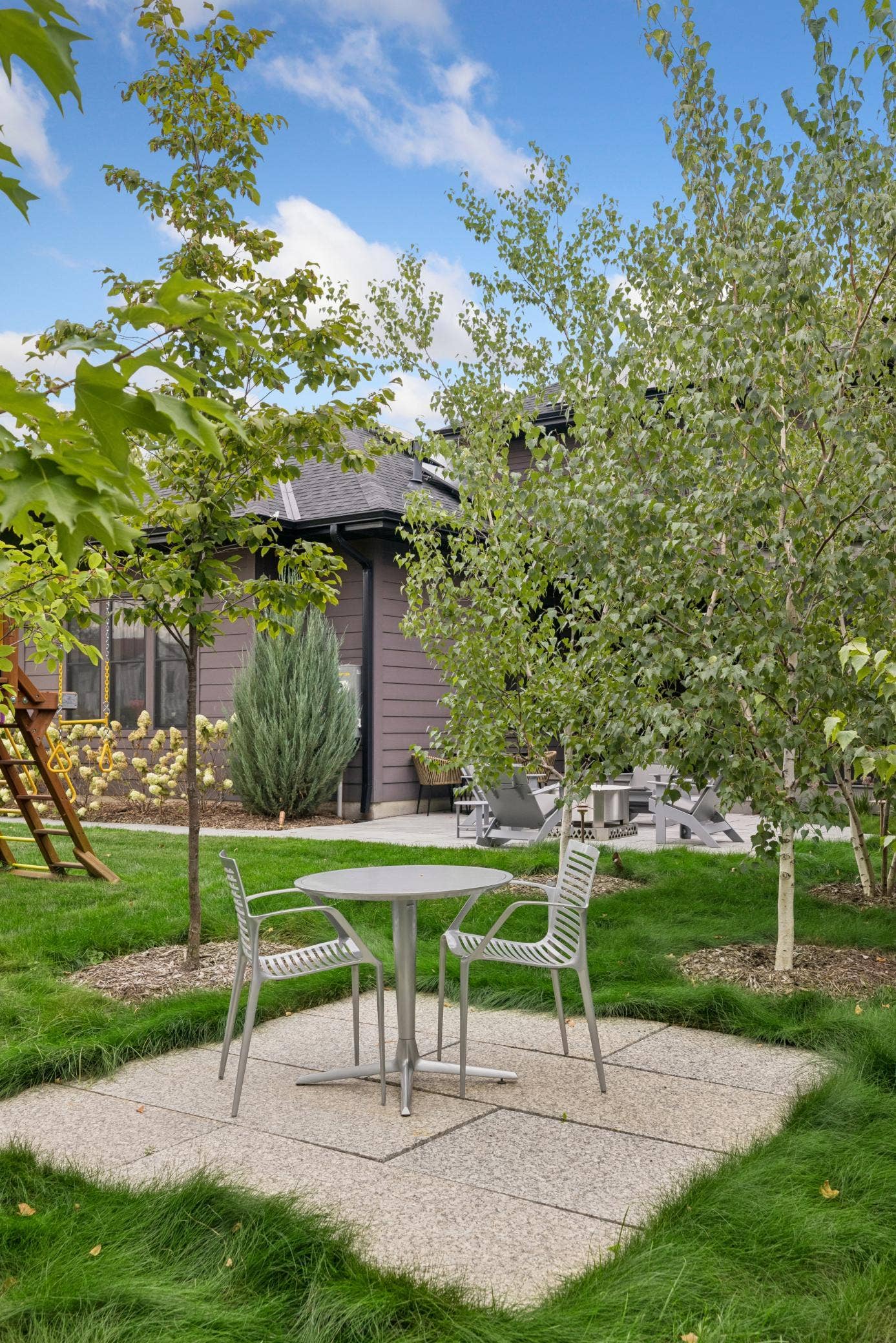 363 Woodlawn Avenue, 95, Saint Paul, MN 55105 Tucked into the corner of the lot, a second private patio offers another quiet place to enjoy the outdoors.