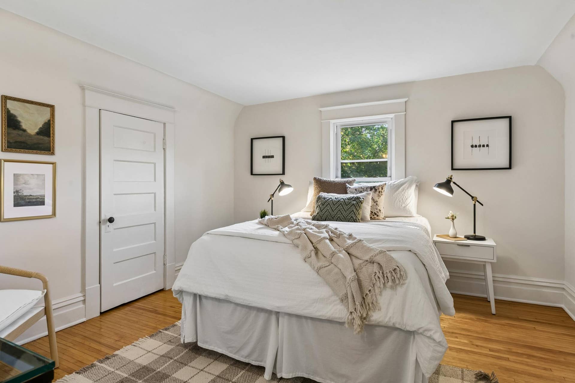 A relaxing retreat upstairs.